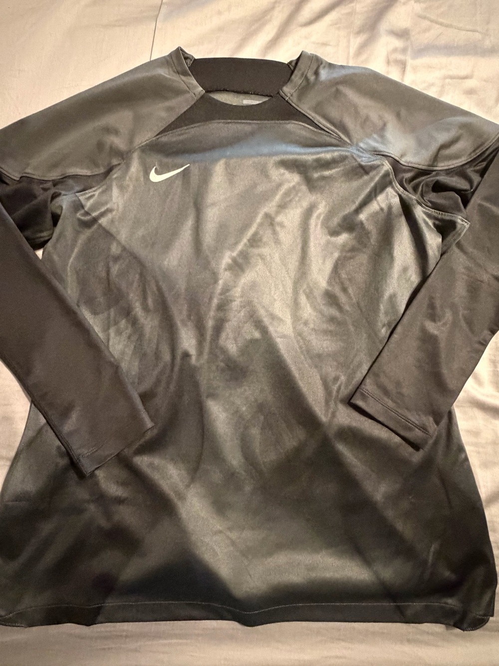 Nike Men’s Black Slim Dri-Fit Tee, Size XL